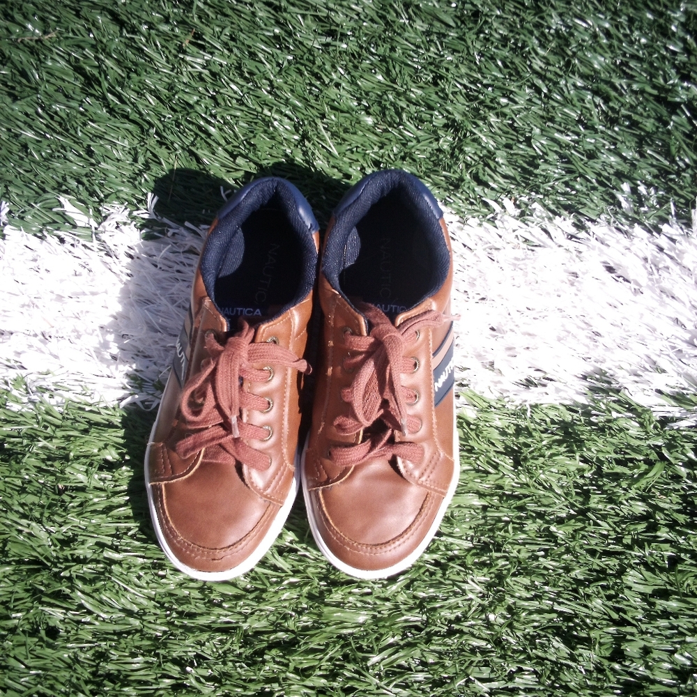 Nautica Tan Kids Sneakers
